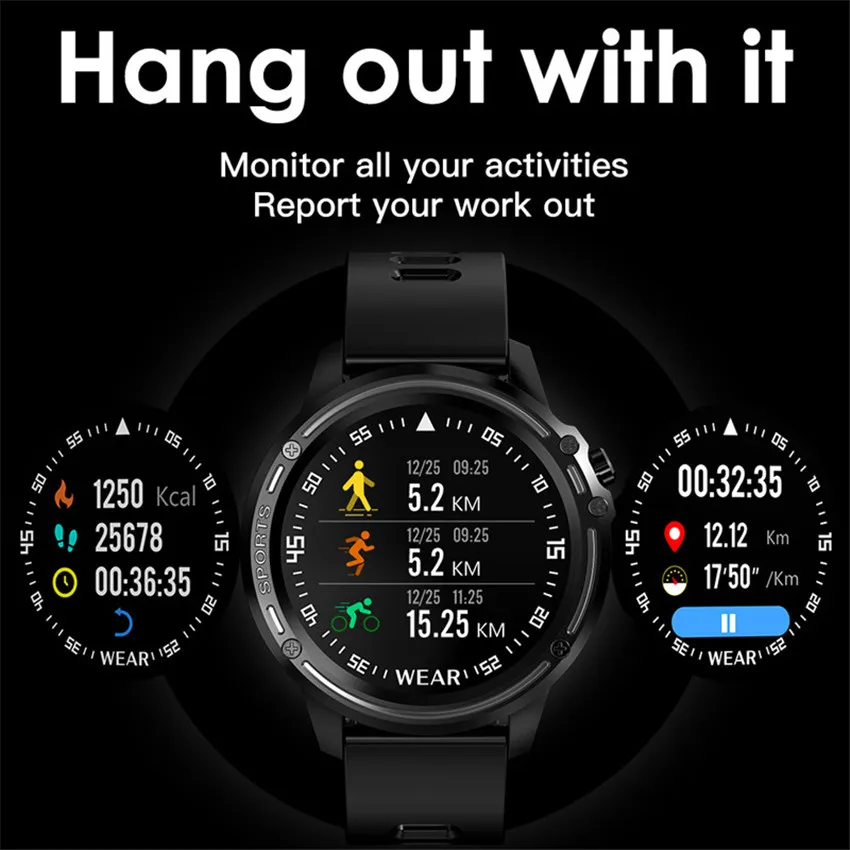 320mAh Gorila Smart Watch Vyrų IP68 Plaukti Reloj HR EKG PPG Smartwatch Sportwatch Apple/Xiaomi/Huawei Mi VS Band 4/Tinka tiek 5