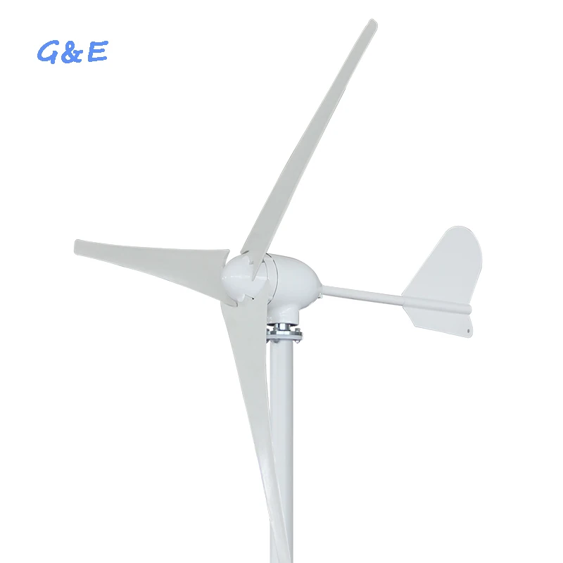 400W 500W Horizontalios Vėjo Turbinų Energijos Generatorius Su DC mokestis Valdytojas