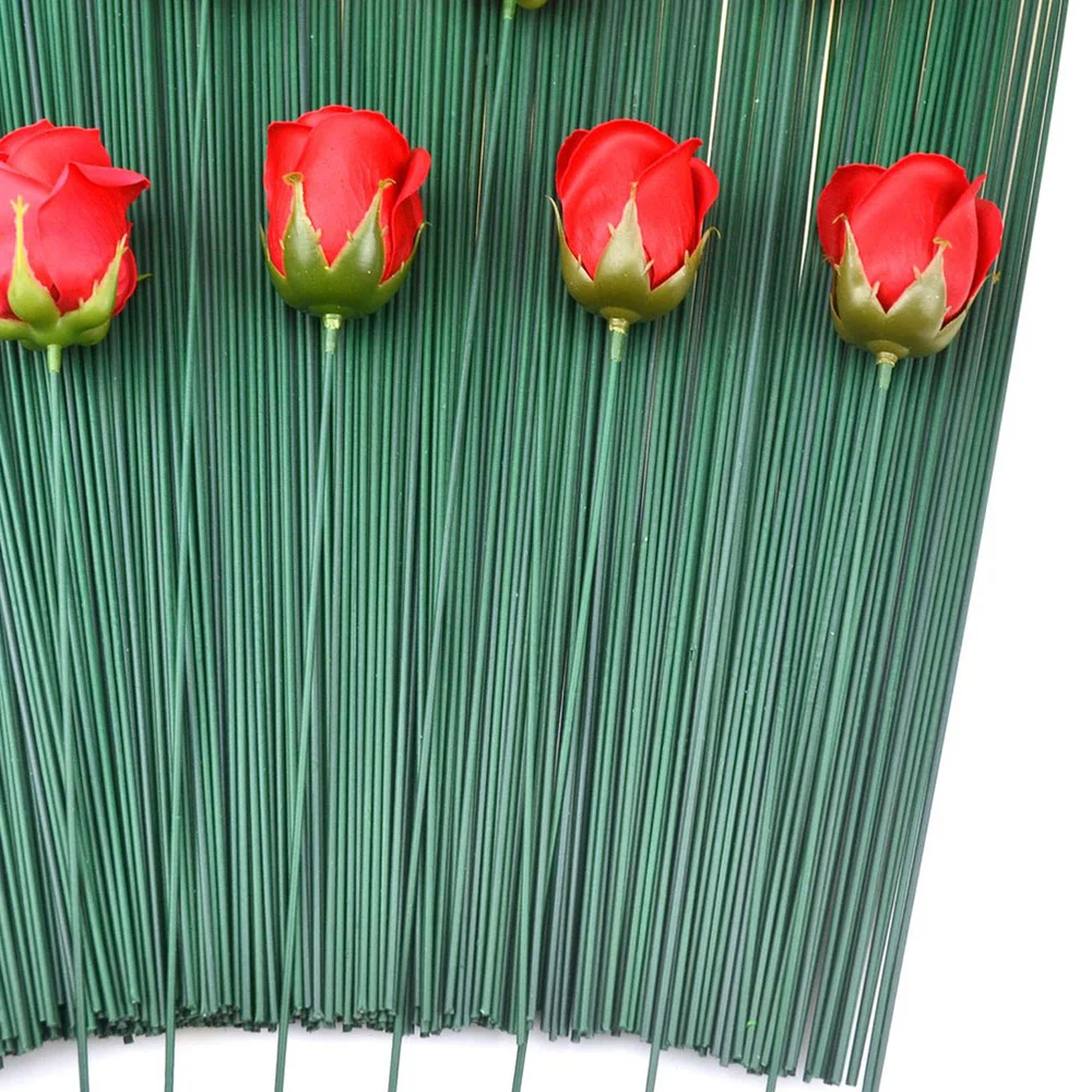 50pcs Gėlių Kamieninių Vielos Išskirtinį Patvarus Realus Rankų darbo Puokštė Kamieninių Amatų Gėlių Vielos Gėlių Parduotuvė Namuose