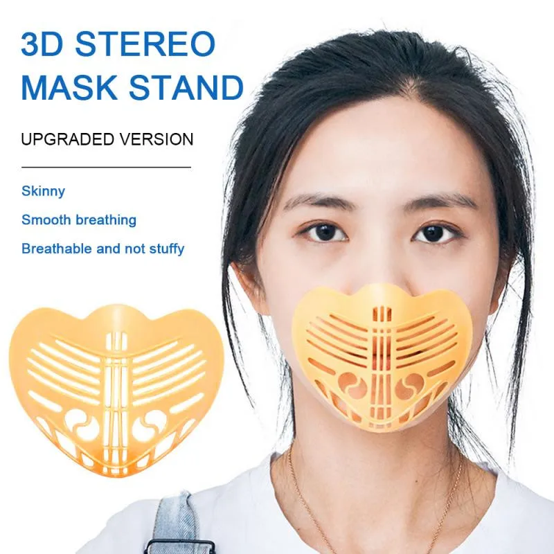 5vnt Kaukė Laikiklis Stabdžių-dūsta Daugkartinio naudojimo 3D Kaukė Filtras (Non-stick Burną, Nosį Orui apsauga nuo dulkių
