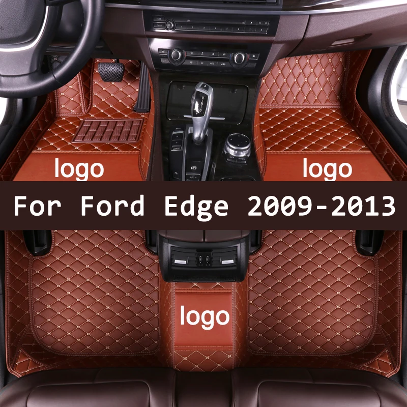 APPDEE odos Automobilio grindų kilimėliai Ford Edge 2009 M. 2010 M. 2011 M. 2012 m. 2013 m Custom auto pėdų Pagalvėlės automobilių kilimų dangtis