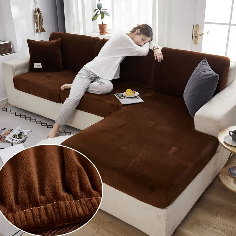 Aksomo sofa sėdynės padengti pagalvėlė padengti storu Žakardo kietas minkštas ruožas sofos užvalkalai funiture raštas