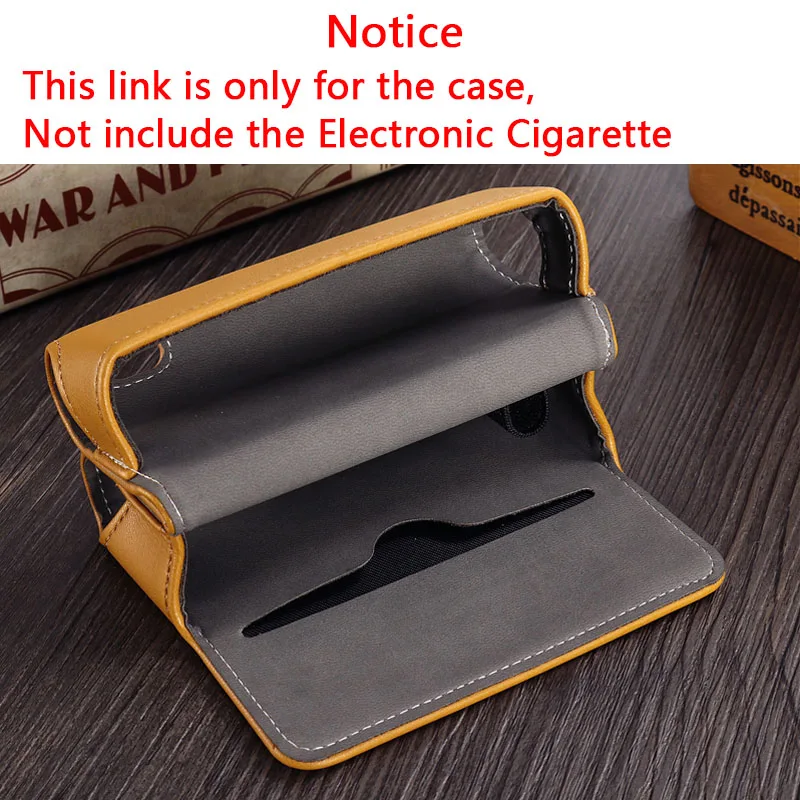 Atveju IQOS 3 Padengti IQOS 3.0 Duo Cigarečių Priedai Apsauginiai Dangteliai Maišas PU Odos Atvejais Elektroninių Cigarečių
