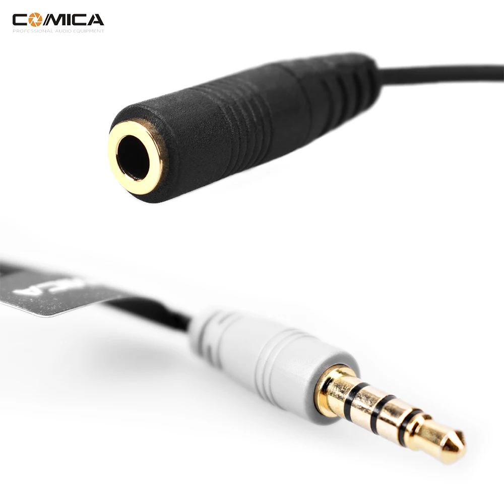 CoMica Moterų 3.5 mm Audio Kabelis Konverteris Mikrofono Kabelis Adapteris, skirtas Iphone/Ipad/Samsung/ 