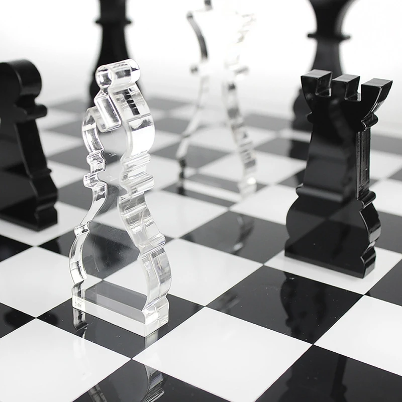 Crystal Epoksidinės Dervos Pelėsių Šachmatų Lenta Liejimo Silikono Forma 