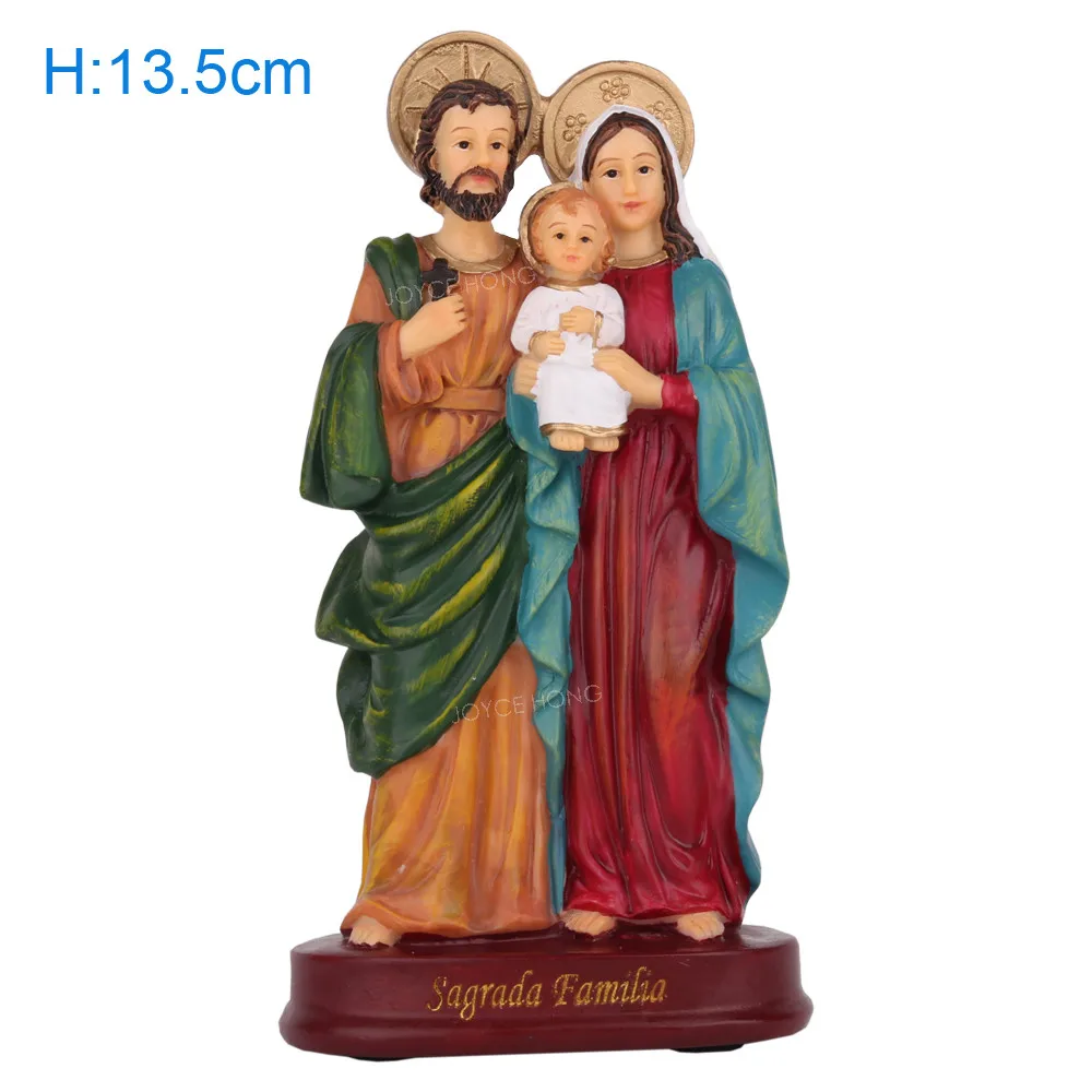 Derva Madona Palaiminti Saint Mary Meksika Mergelių Statula Katalikų Šventosios Šeimos Statula Pav Jėzaus Kristaus Statulėlės