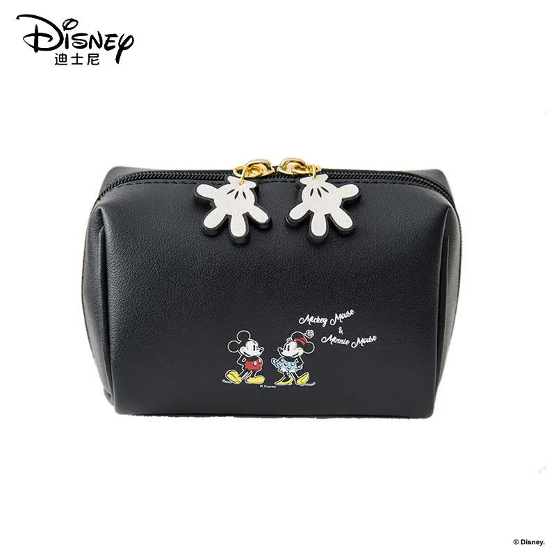 Disney Kosmetikos Krepšys Mielas Peliukas Multi-funkcija Moterų Rankinės Makiažas atsparus Vandeniui Kelionės Kosmetikos Krepšys Moterų Odos Rankinės