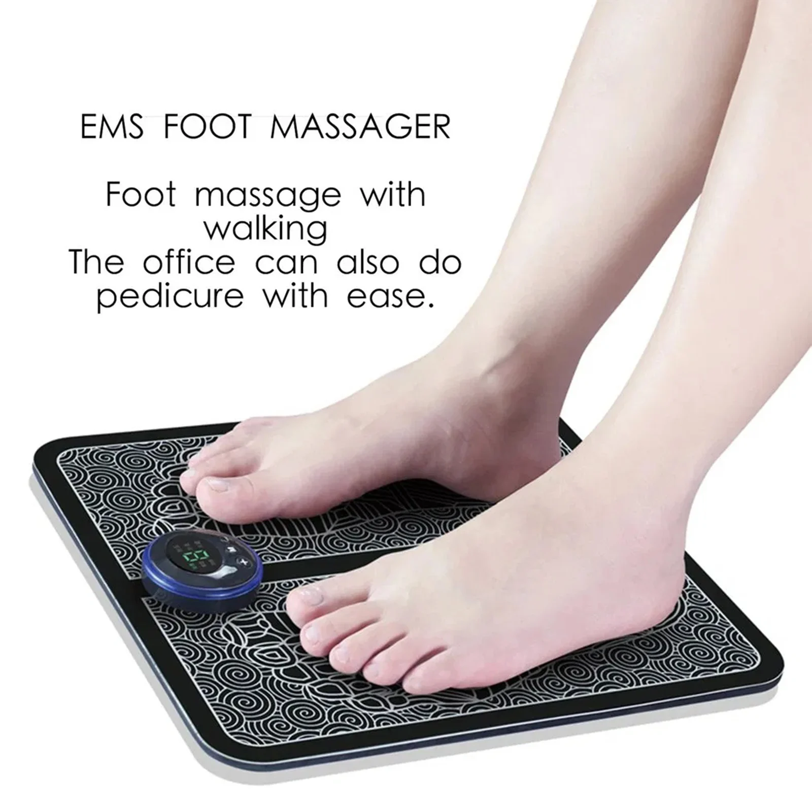 EMS Kojos Performavimas USB Foot Massager Belaidžio Nuotolinio Valdymo Masažo Pagalvėlė Namų SDF-LAIVAS