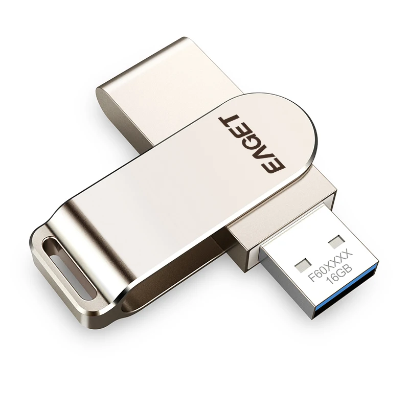Eaget USB 3.0 Flash Drive, 256 GB 128GB Stilingas Pendrive 64GB 32GB Patvarus Pen Ratai Memoria USB Raktą, Atminties Stick 