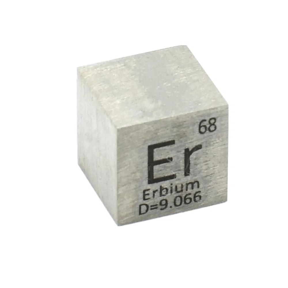 Erbis Er Raižyti Elementų Periodinės Lentelės Kubo 10mm 99.9%