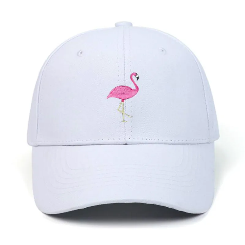 Flamingo beisbolo kepuraitę hip-hop siuvinėjimo paukščių tėtis skrybėlę lauko sporto snapback skrybėlę streetwear hiphop vyrų bžūp kaulų dropshipping