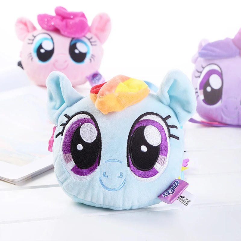 Hasbro My Little Pony Vaikams, Nauji Rankinėje Pliušinis Kuprinė Animacinių Filmų Mielas Pliušinis Lėlės Kryžius Body Bag Mergaičių Žaislai Vaikams Dovanos