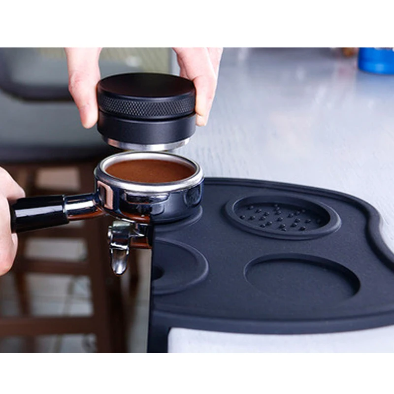 HiBREW 58mm Rankinis Kavos Silikono Padas Plūkimo Kilimėlis Latte Art Pen Suklastoti Turėtojo Buveinės Kavos Priedai