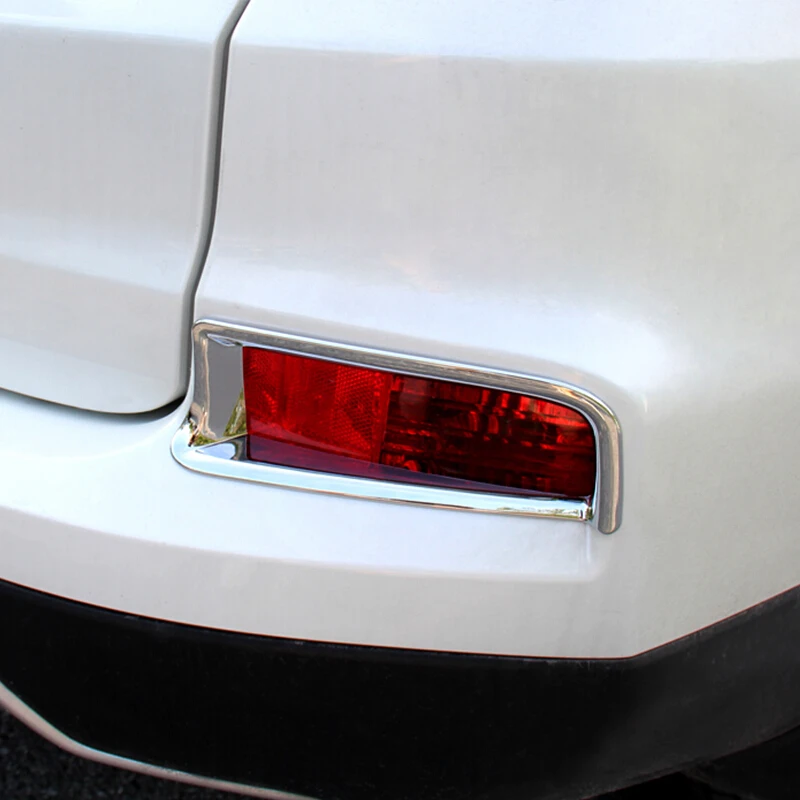 Honda CR-V CRV 2016 ABS Chrome Galiniai Rūko žibintai Žibintas Bamperis Padengti Trim Kit Car Styling Atspindintis Lipdukas Priedų