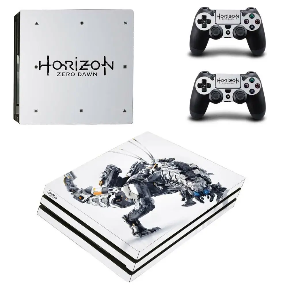Horizontas lygus Nuliui Aušros PS4 Pro Lipdukai Play station 4 Odos Lipdukas, Decal Padengti PlayStation 4 PS4 Pro Konsolės & Valdytojas Odos