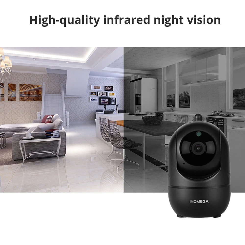 INQMEGA TUYA IP Kamera Namų Apsaugos Stebėjimo Kameros stebėjimo kamerų Tinklas, Wi-fi, Kamera Belaidė Kamera 1080P