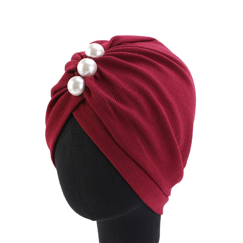 Indijos Stiliaus Moteris Zawalcowany Turbaną Skrybėlę Twist Variklio Dangčio Kepuraitė Vėžio Chemo Bžūp Musulmonų Ponios Galvą Apvyniokite Plaukų Slinkimas Padengti Skrybėlę Galvos Apdangalai