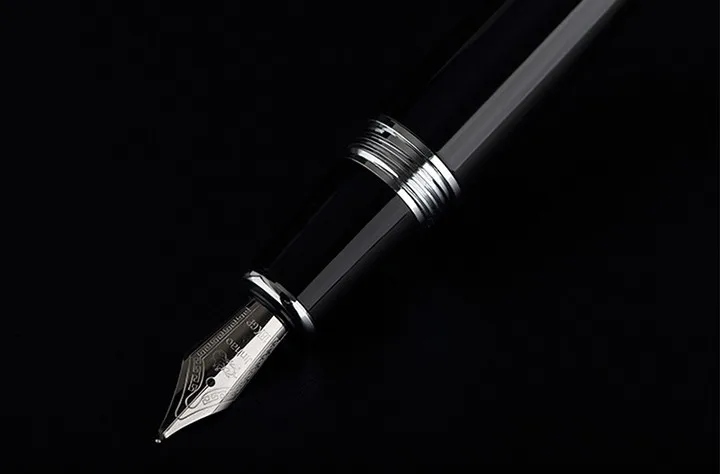JINHAO X159 advanced fontanas pen 18K GP Plunksnų, rašalo rašiklis daugiau spalvų, gali pasirinkti pakavimo su juoda rašiklis, dėklas karšto pardavimo