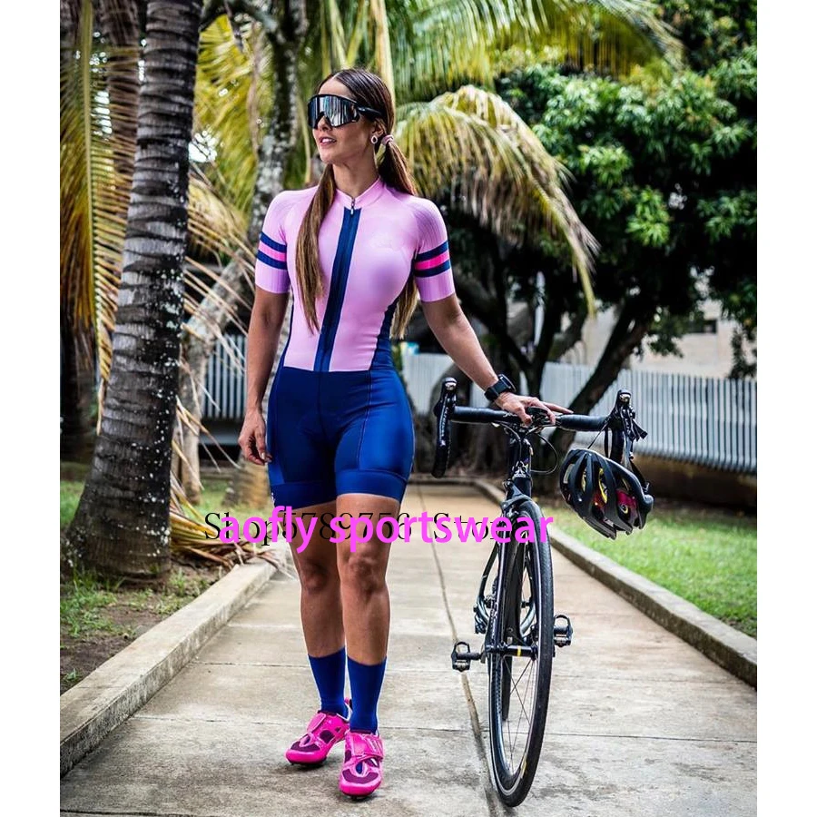 KAFITT 2020 Moterų Triatlonas drabužių Dviračių Jersey Rinkiniai Skinsuit Maillot Ropa Ciclismo profesinės eiti pro komandos Jumpsuit rinkiniai