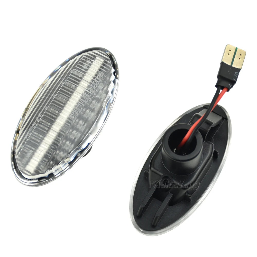 LED Šoniniai Gabaritiniai Posūkio Signalo Lemputė MAZDA 2 3 5 MPV Dinaminis Kartotuvas Eilės Indikatorius Indikatorių