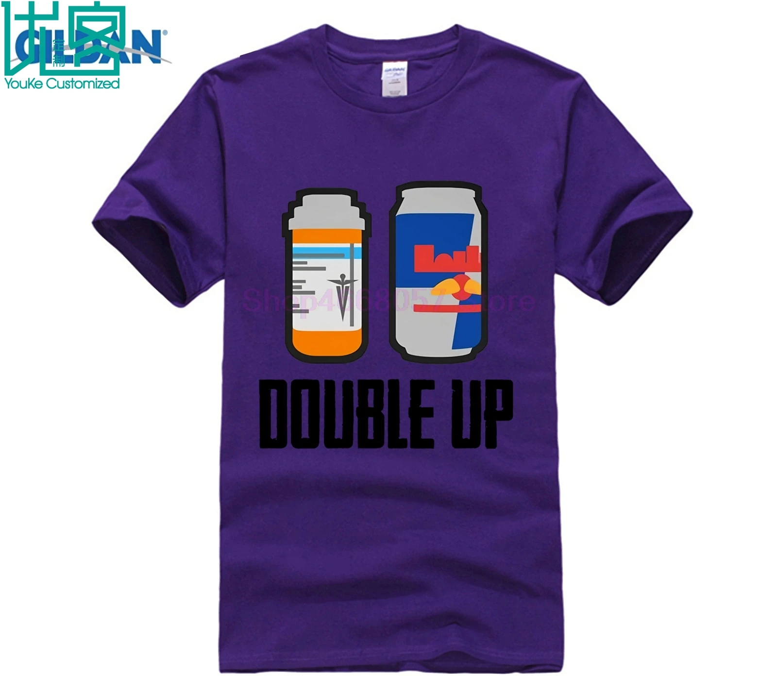 LIASOSO NAUJAS Žaidimas Playerunknown tai Battlegrounds PUBG Tees 3D Print T shirt Palaidinukė Unisex Painkiller Energy Drink G649