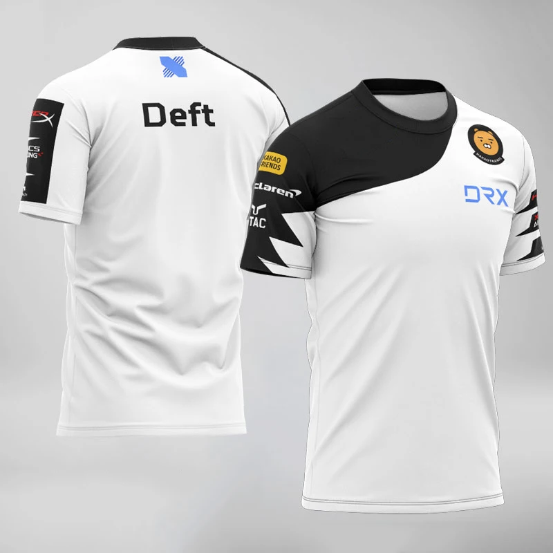 LOL Esports Komanda Vienodas LCK Dragonx DRX Žaidėjas Džersis marškinėliai Pritaikyti ID 