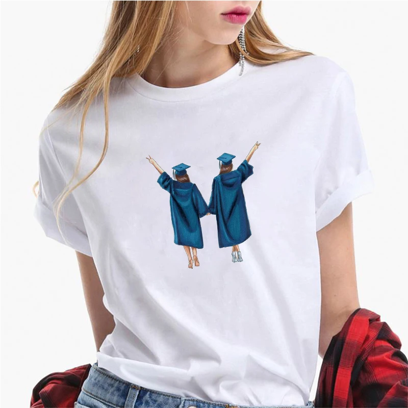 LUSLOS 2020 Juokinga grafinis t marškinėliai moterims 