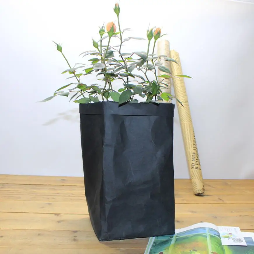 Laikymo maišelis dulkių maišeliai Šiukšlėms 2018 Karšto Skalbti Kraft Paper Bag Augalų, Gėlių Vazonai, Daugiafunkciniai Namų Saugojimo Krepšys ReuseMay3