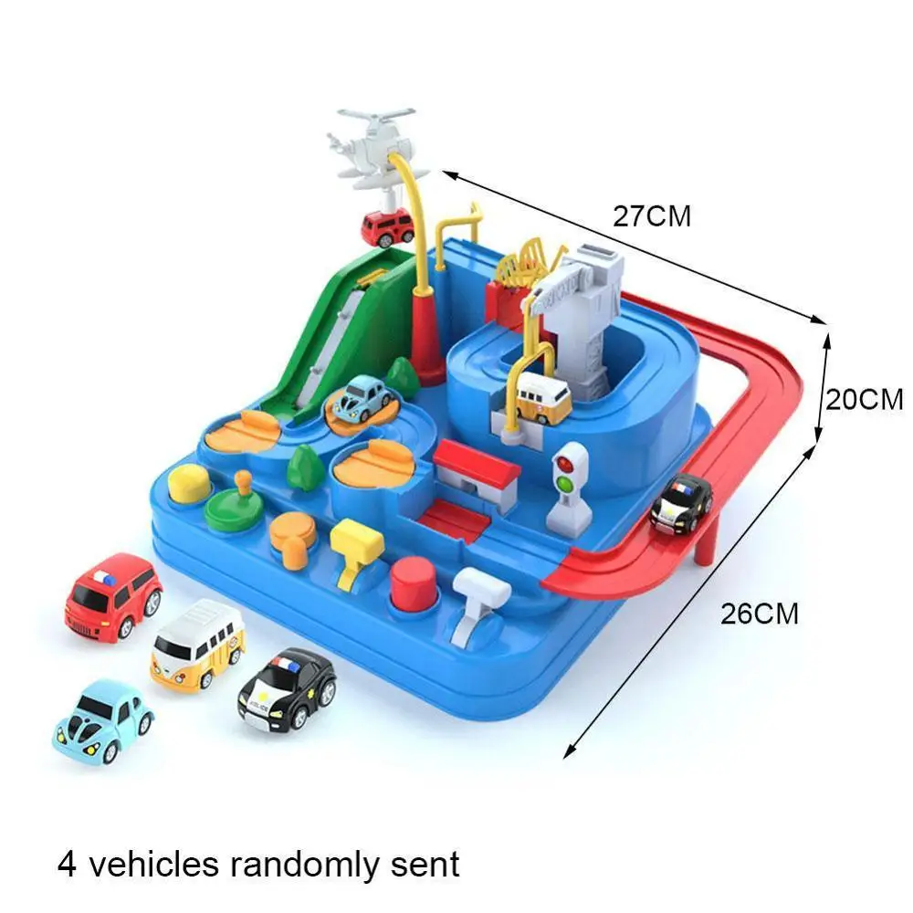 Lenktynių Geležinkelių Automobilio Modelį Lenktynių Švietimo Žaislai, Vaikų Smegenų Automobilių Mechaninė Kelio Interaktyvus Traukinio Žaidimas Žaidimas Nuotykių Žaislas W8H2