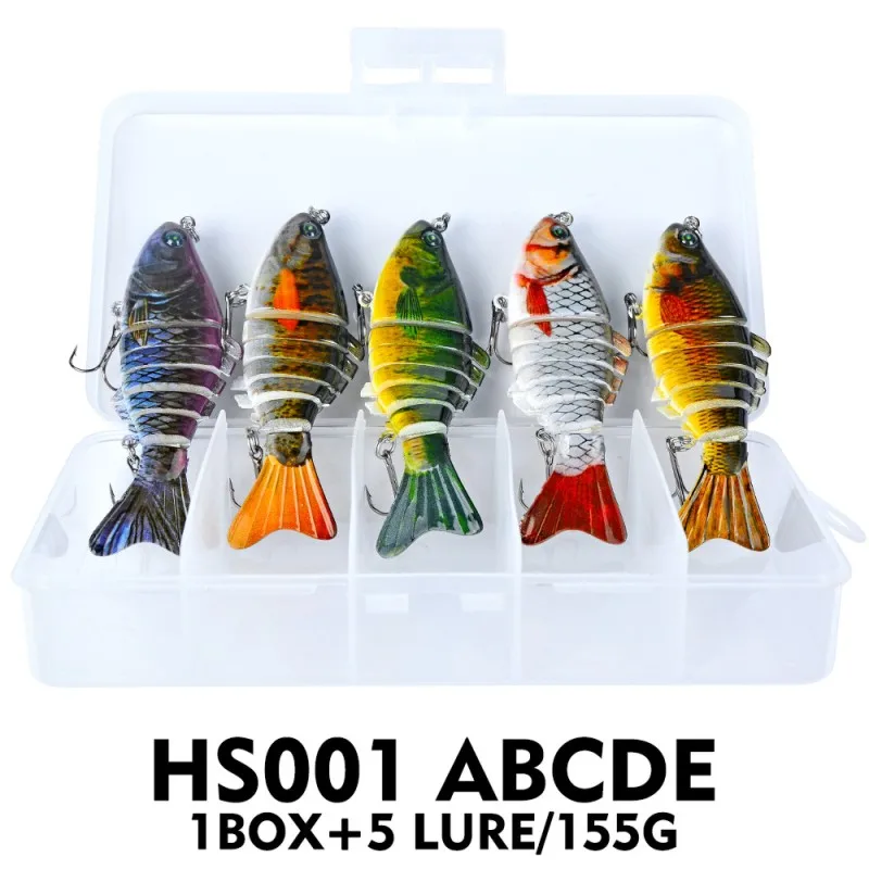 Lydos Žuvų nauja karšto pardavimo 10cm klasikinis 10 spalvų plastiko sunku masalas 15.5 g, su supakuotas multi-bendras žvejybos masalas