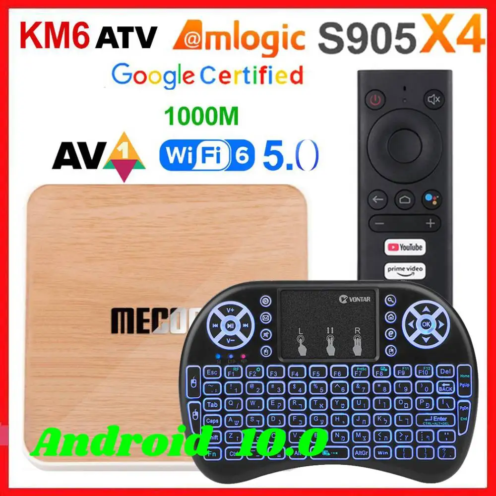 Mecool KM6 Amlogic S905X4 Smart TV Box 