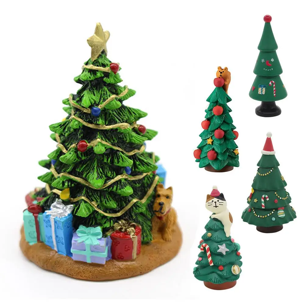 Miniatiūriniai Kalėdų Medžio Derva Ornamentu Vaikams Dovanos