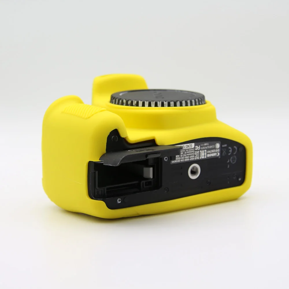 Minkšto Silikono Atveju shell Kamera Guminį dangtelį Canon EOS 1300D 1500D 2000D Sukilėlių t6 t7 Kiss x80 x90 DSLR Raštas krepšys
