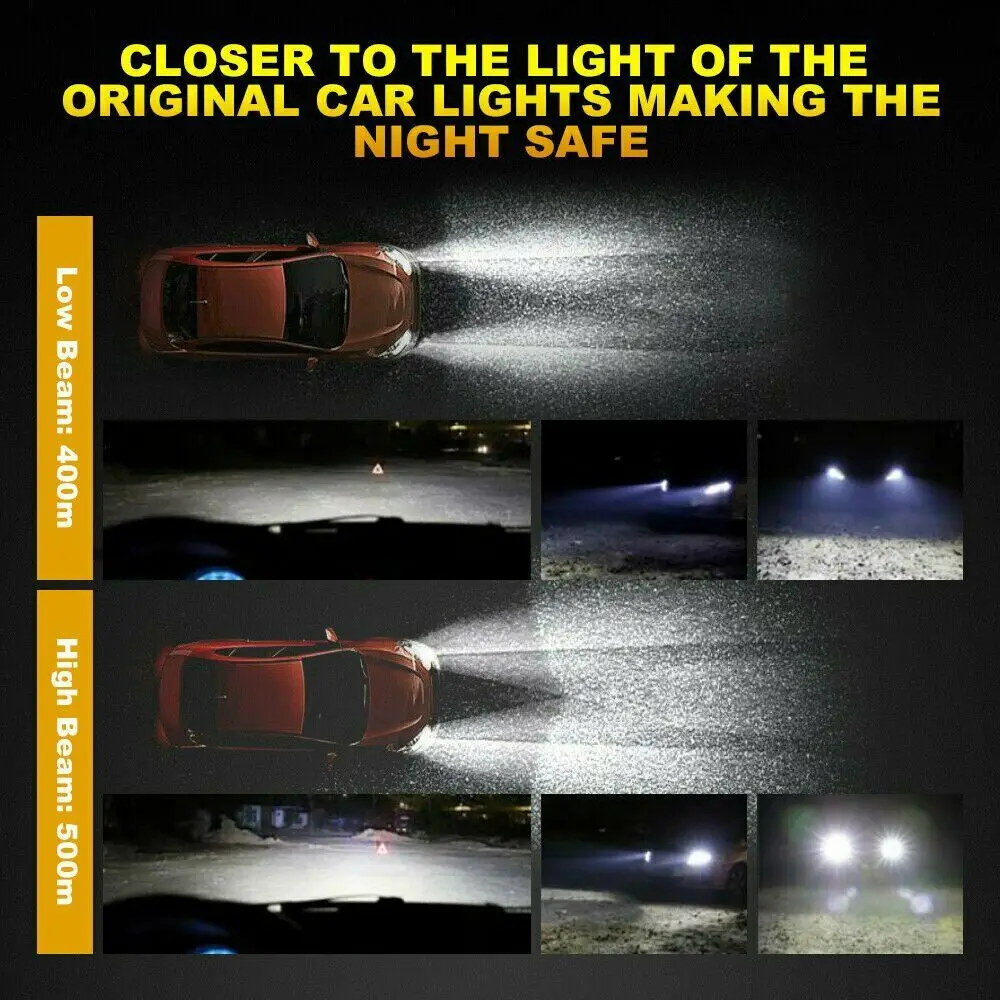 NAUJŲ Galingų Automobilių Žibintai LED Lemputės H4, H7, H11 LED H1 H3 Auto Rūko Žibintai 12V Už Hyundai Tucson/i30/IX35/i20/Santa Fe