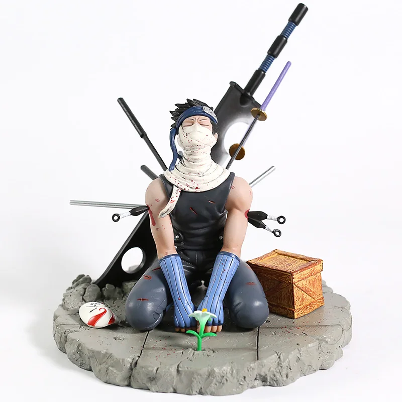 Naruto Shippuden Momochi Zabuza PVC Statula Pav Kolekcines Modelis Žaislas