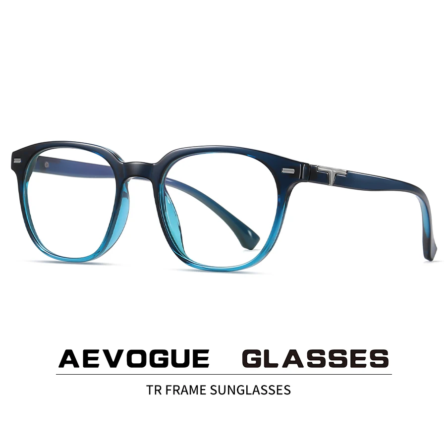 Naujoji anti-blue akiniai, unisex didelis rėmas plokščio veidrodžio retro rėmas gali būti įrengta trumparegystė AE0932