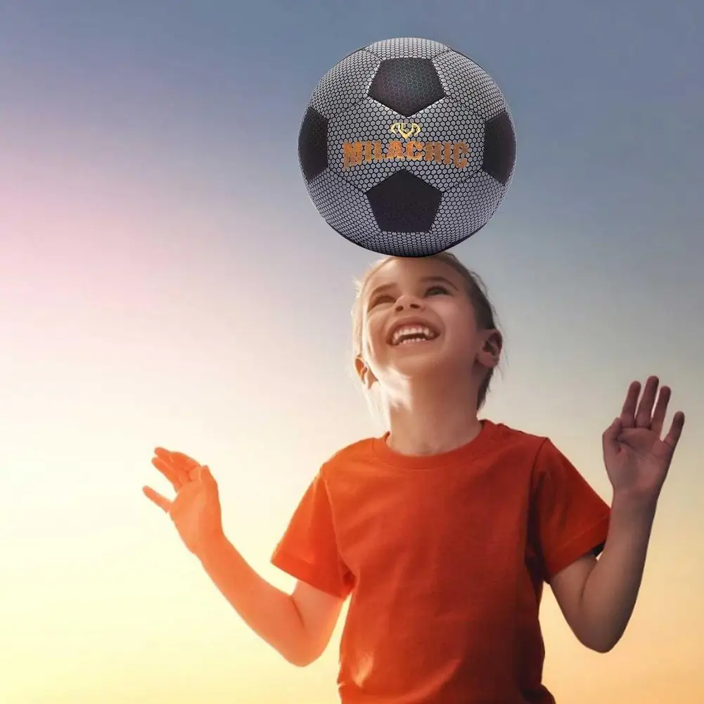No. 5 No. 4 Liuminescencinės Atspindintis Kietas Žėrintis Futbolo Vaikų Futbolo Mokymo Žėrintis Kamuolys Futbolo Šviesos