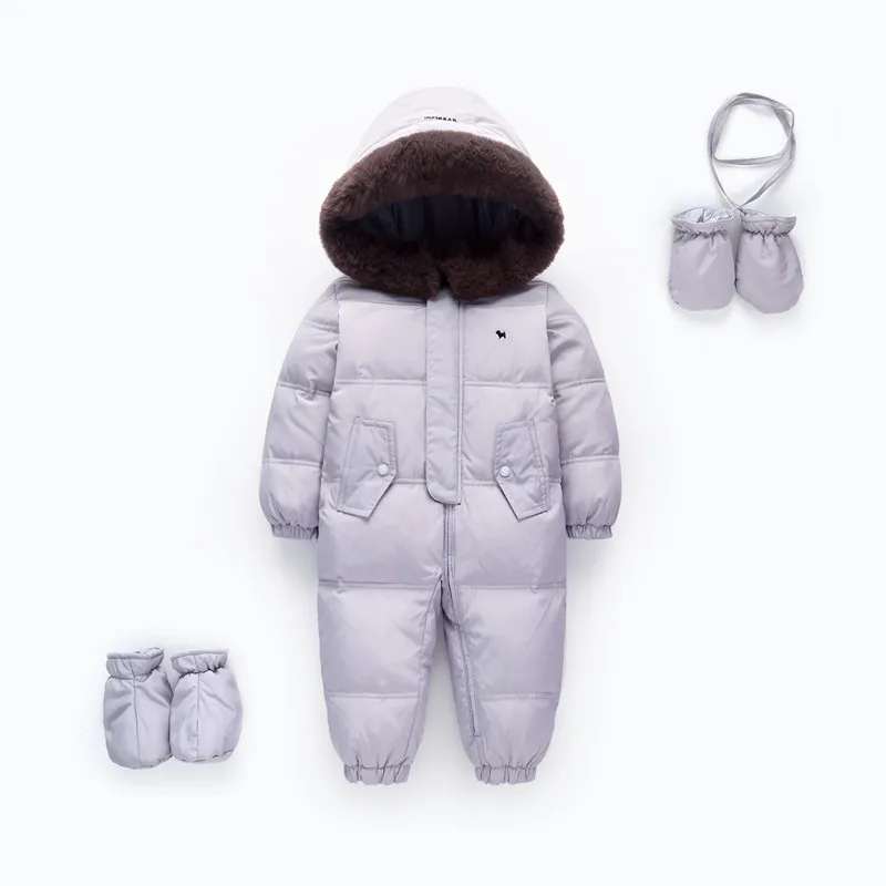 Orangemom oficiali parduotuvė kūdikių žiemos romper antis žemyn Kūdikių Snowsuit Vaikas Jumpsuit Vaikų Viršutiniai drabužiai šiltas kombinezonas mergaitėms