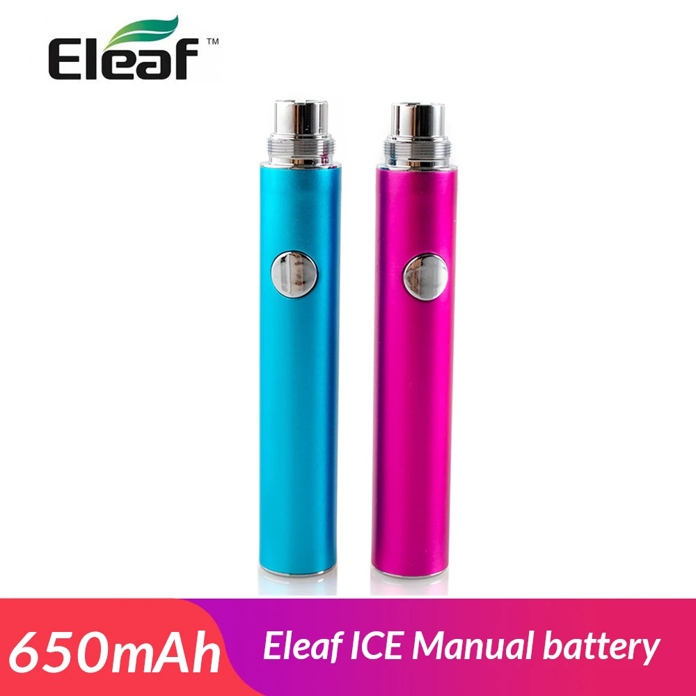 Originalus Eleaf LEDO Instrukcija, baterija 650mAh ego sriegis vape pen rinkinys elektroninių cigarečių Garintuvas vape rinkinys