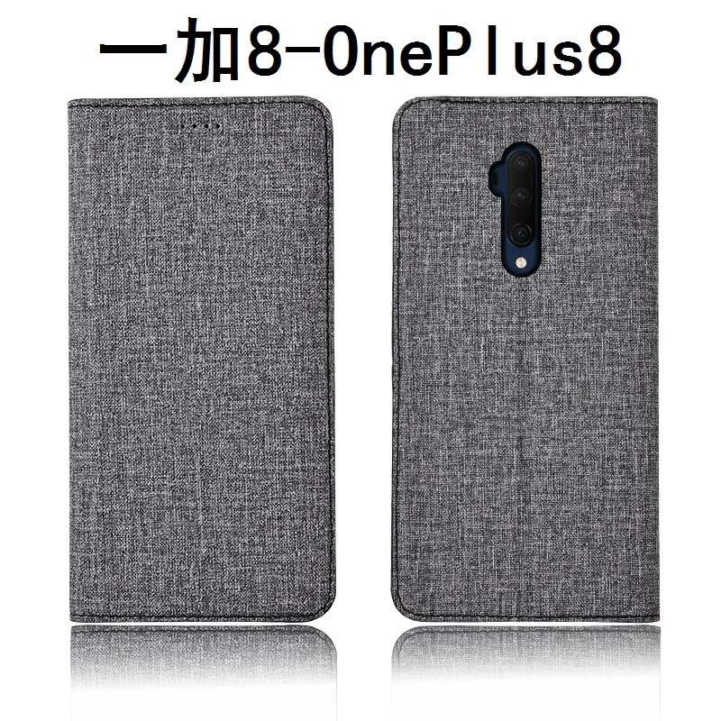 PU odos magnetinio telefono atveju, jei kortelės turėtojas coque už OnePlus 8T/Oneplus Nord 5G/OnePlus 8 Pro/OnePlus 8 flip case stovėti funda