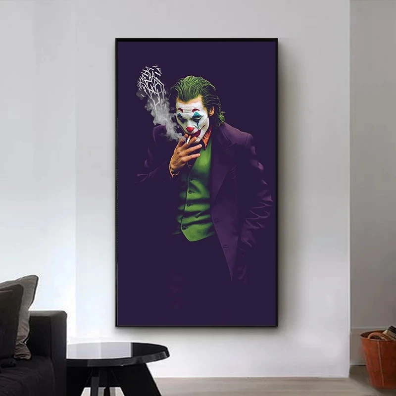 Plakatas Apdaila Sienos Menas Drobė Spausdinti Filmą Joker Pav Nuotraukos, Tapyba, Skirtą Kambarį Namuose Dekoras