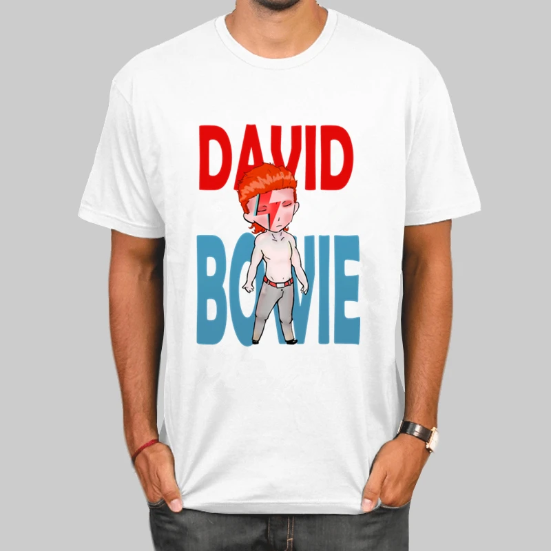 Rip David Bowie Anglijos Roko Muzikos Pop Star T Marškinėliai Mados Vyrų ir Moterų Top marškinėliai trumpomis Rankovėmis Unisex Marškinėlius Streetwear