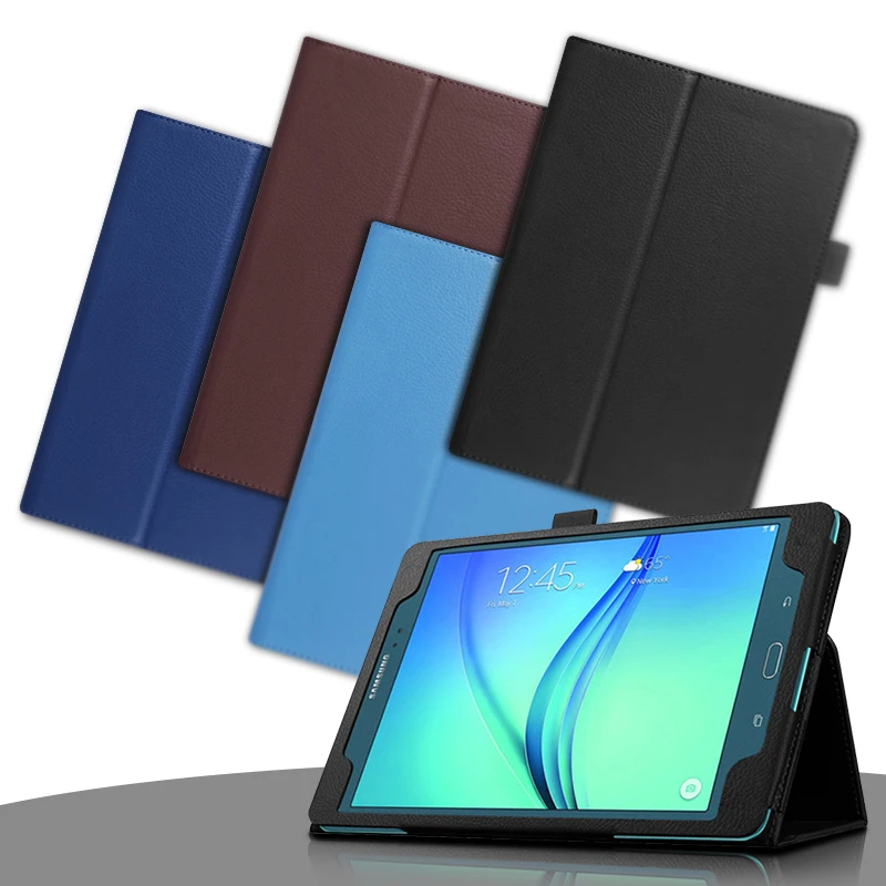 Samsung Galaxy Tab 7.0 T280 Tabelt Atveju Lichee Modelis PU Odos Padengti Stovėti 7.0 SM-T285 SM-T281