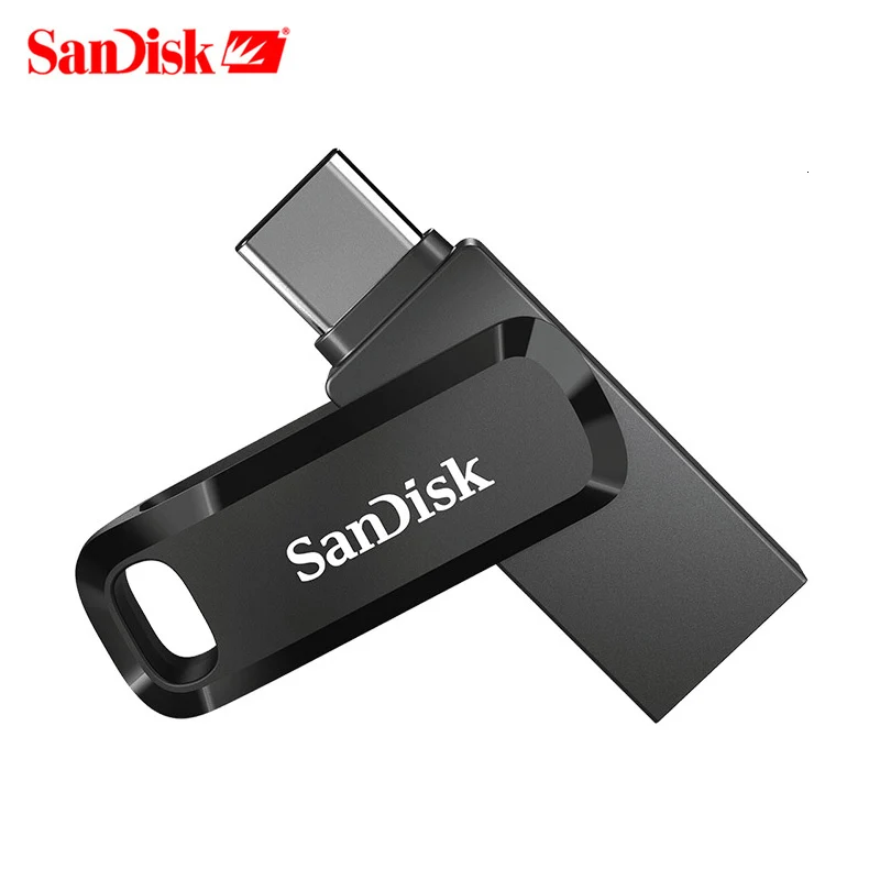 SanDisk USB OTG 3.1 Tipas-C USB Flash Drive 32GB 64GB iki 150MB/s Pendrive 128GB Pen Ratai 256 GB už telefoną tablet PC SDDDC3
