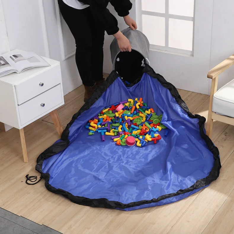 Sandėliavimo Kibirą, valymo Saugojimo Krepšys Daugiafunkcinis Nešiojamas Toy Organizer Žaislų Krepšys Krepšelis Integruotas Vandeniui atsparus Saugojimo Kibiras