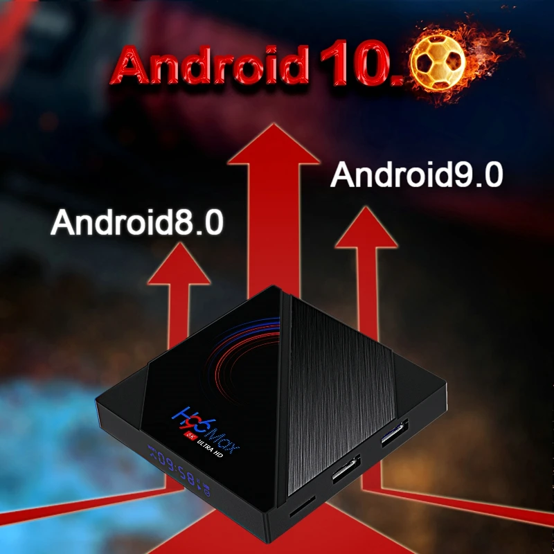 Smart TV Box H96 MAX H616 2020 Android10.0 32GB 64GB 6K 
