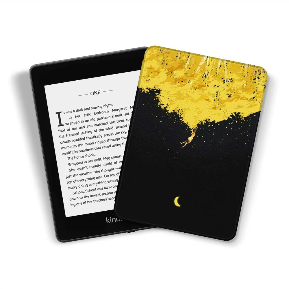 Spausdinti Atveju Amazon Kindle 8 SY69JL 2016 Modelis Van Gogh Dizainas Odos Apversti Smart Cover 
