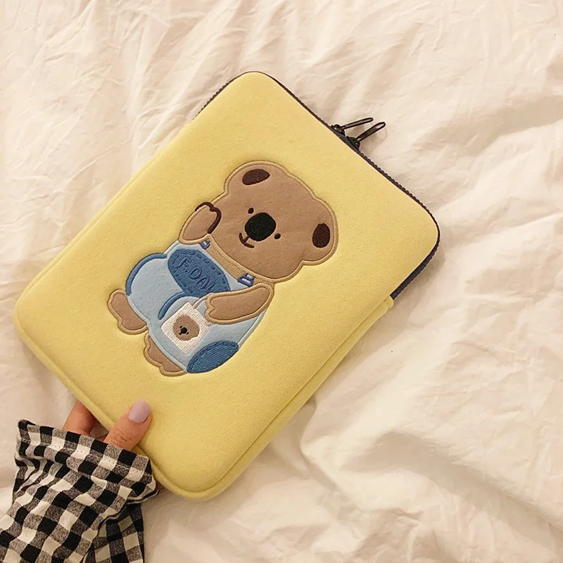 Tabletę atveju Mielas animacinių filmų in cute girl mažai koala 11 colių iPad butas linijinės maišelį 13 colių nešiojamas saugojimo krepšys