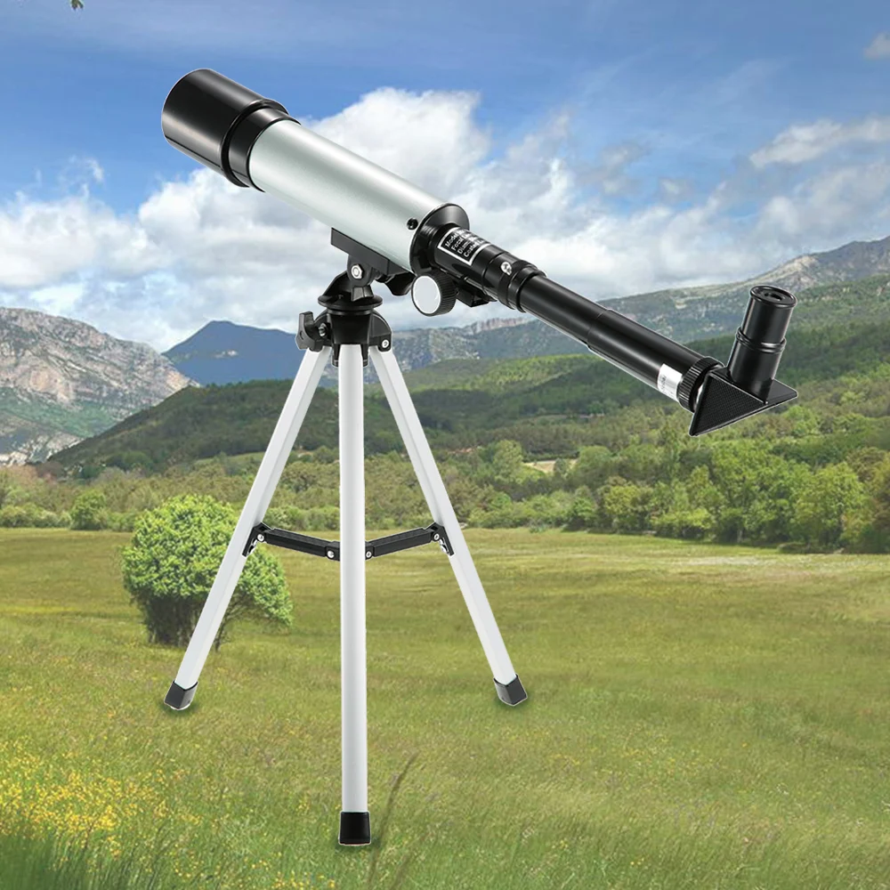 Telescopio HD 90X Zoom Monokuliariniai su Trikoju 360x50mm Lūžio Vietos Astronominis Teleskopas Kelionės Spotting scope Lauko