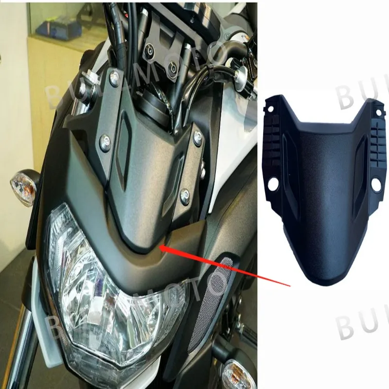 Už Yamaha MT MT07-07 2017 2018 2019 2020 unpainted Motociklo priekinis žibintas galvos dangtelis, ABS įpurškimo lauktuvės
